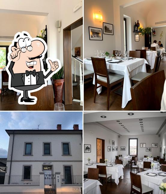 Gli interni di Interludio Ristorante