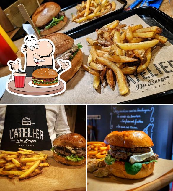 Les hamburgers de L'atelier du Burger - Orléans madeleine will conviendront différents goûts