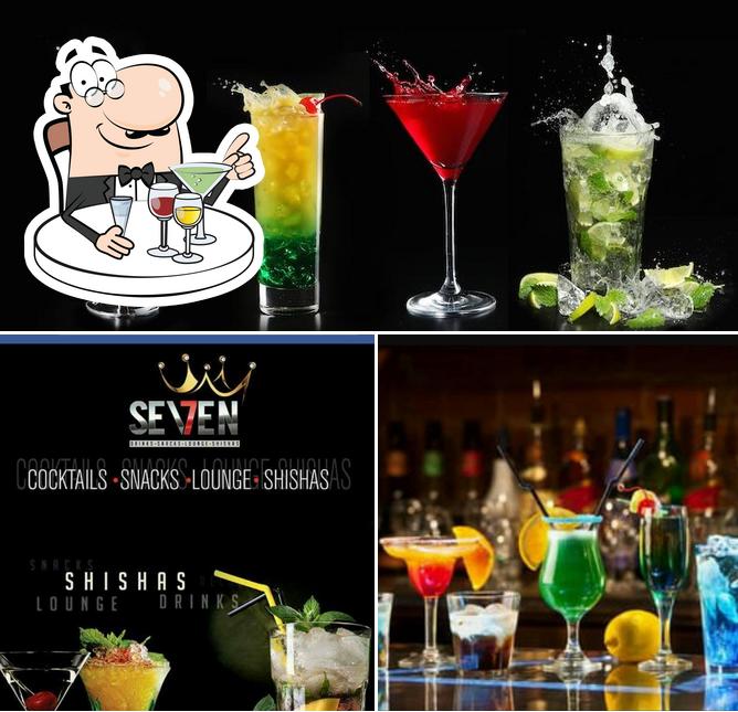Seven Lounge serves alcohol