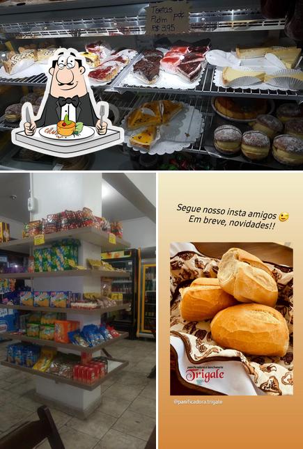 Comida em Panificadora Trigale