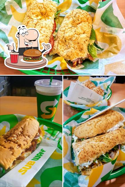 Consiga um hambúrguer no Subway