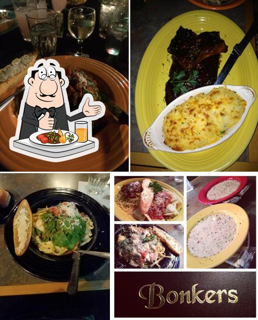 Meals at Bonkers Restaurant