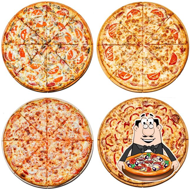 Закажите разные варианты пиццы