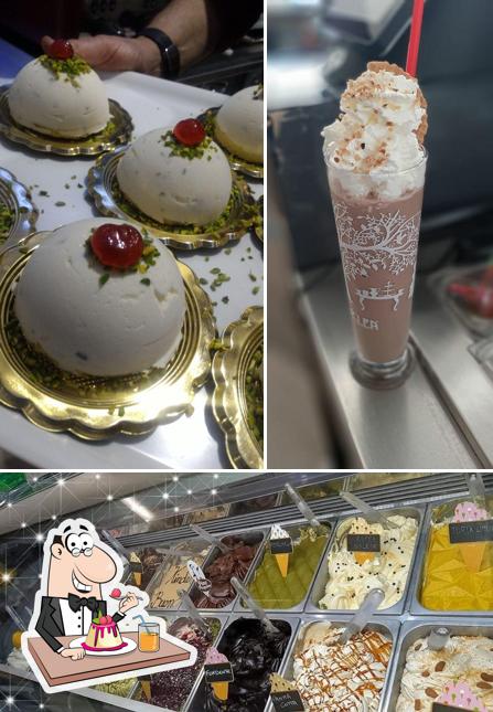 Bar Kaleidos"Café" offre un'ampia selezione di dessert