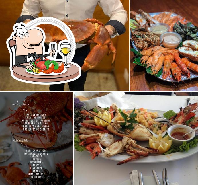 Order seafood at 31 de Janeiro