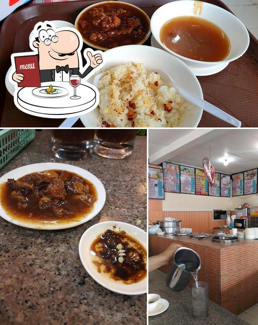 Food at D' Original Pares - San Juan