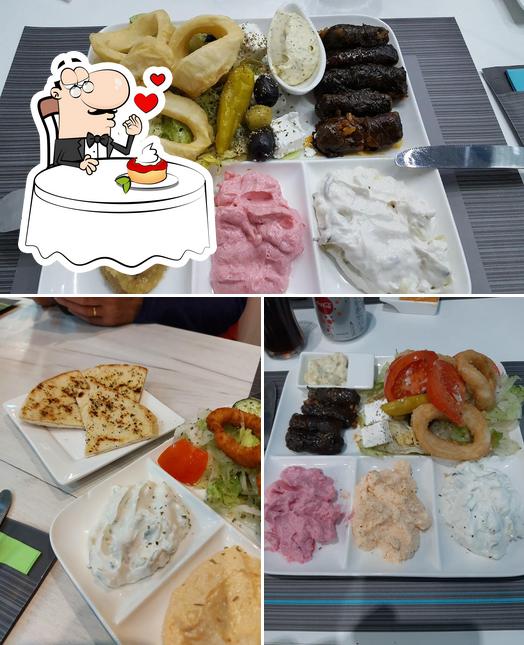 Gyros Gold offers a selection of sweet dishes