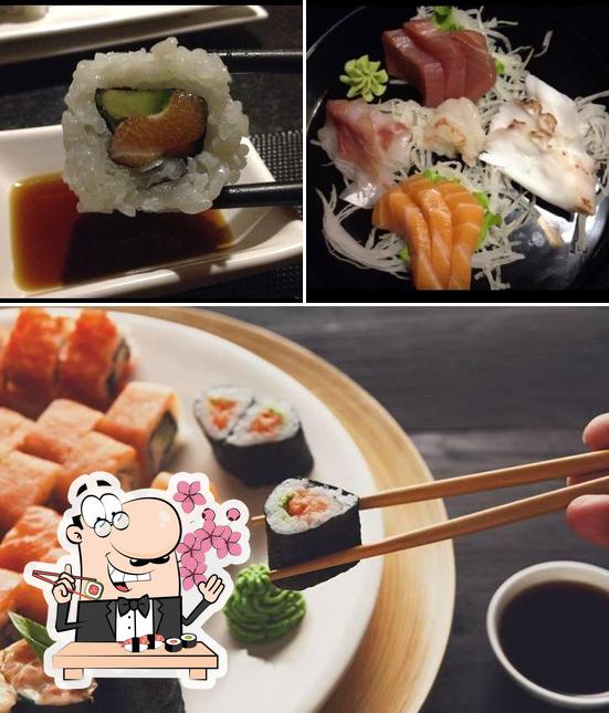 Ordina le diverse opzioni di sushi