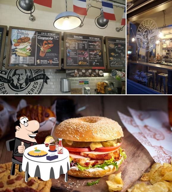 Commandez un hamburger à BAGELSTEIN • Bagels & Coffee shop