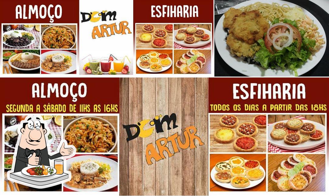 Comida em Dom Artur Esfiharia