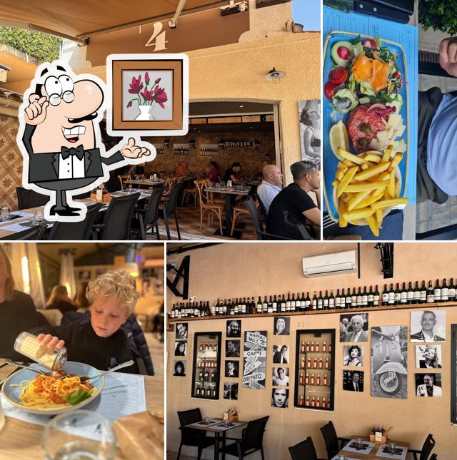 Découvrez l'intérieur de Trattoria Quattro