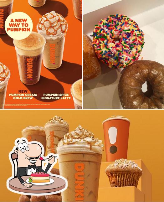 Dunkin' serves a range of desserts