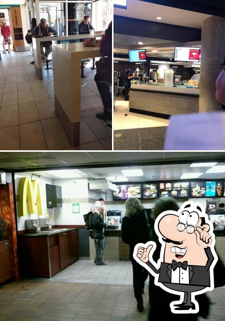 L'intérieur de McDonald's