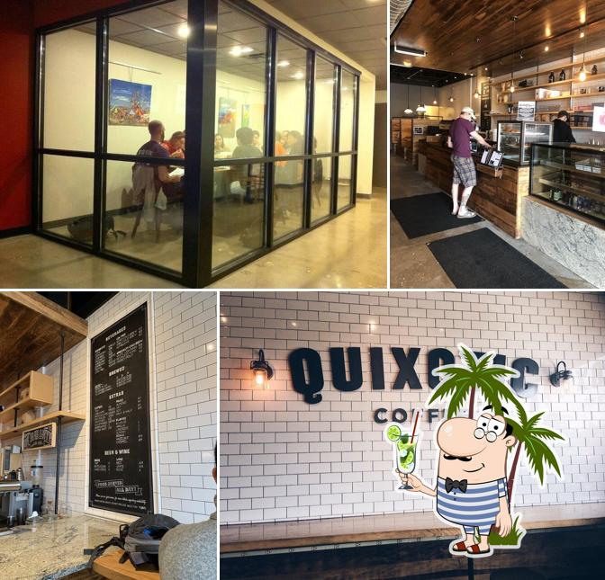 Это изображение кафе "Quixotic Coffee"