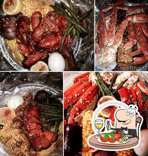 Try out seafood at Cracked Shells Cajun Seafood