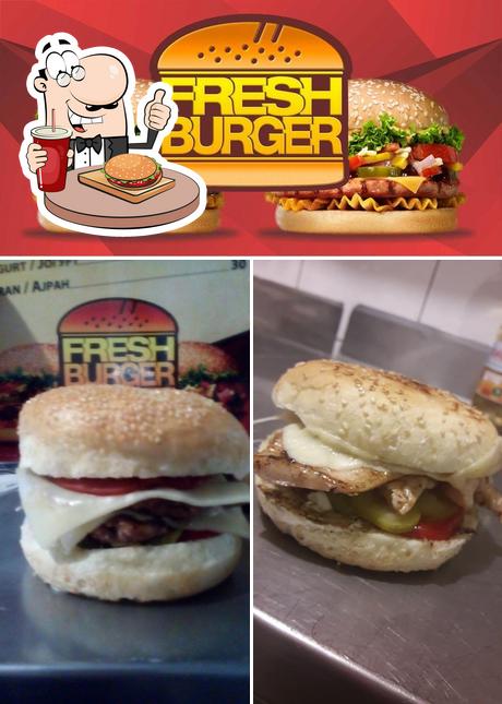 Попробуйте гамбургеры в "FRESH Burger"