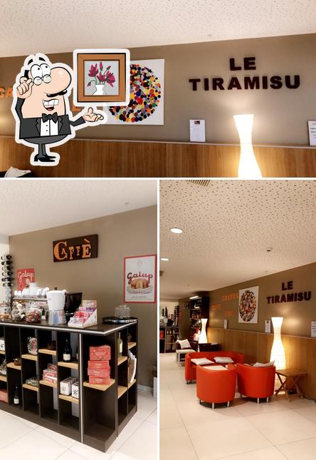 L'intérieur de Le Tiramisu