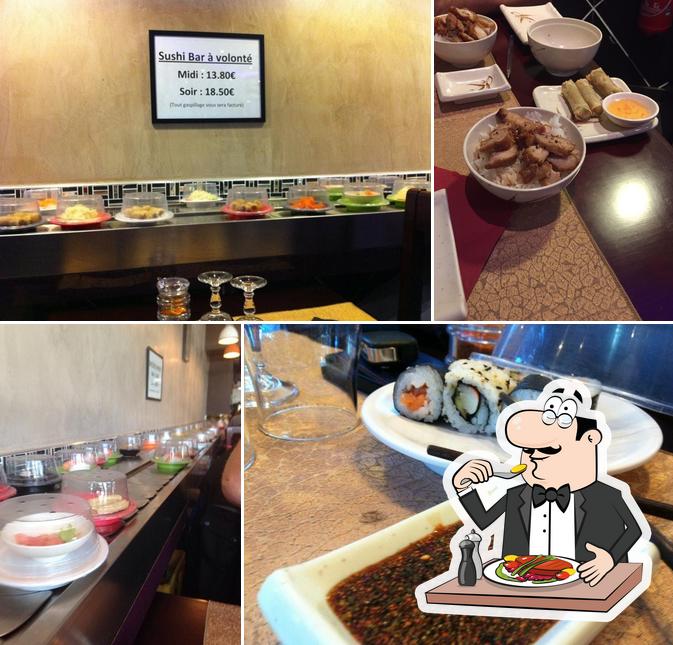 Еда в "Restaurant Yukito-GEISHA"