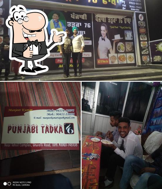 Here's an image of punjabi tadka 76 dhaba