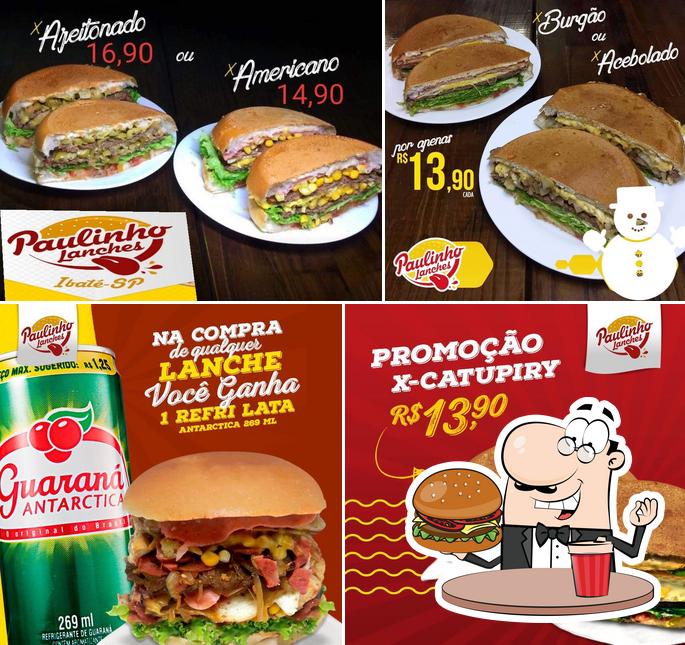 Consiga um hambúrguer no Paulinho Lanches