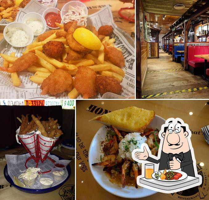 Блюда в "Shrimp & Grill - Leicester Square Restaurant"