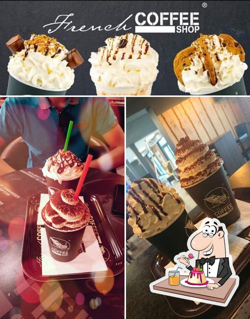 French Coffee Shop Saumur offre un nombre de desserts