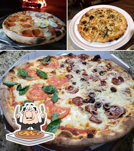 Experimente diferentes variedades de pizza