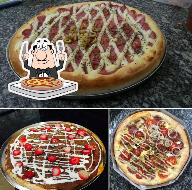 Consiga diversos variedades de pizza