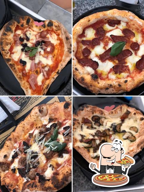 Prenez des pizzas à Pizzeria "Addo i Guagliun" di Giuseppe Bizzoco