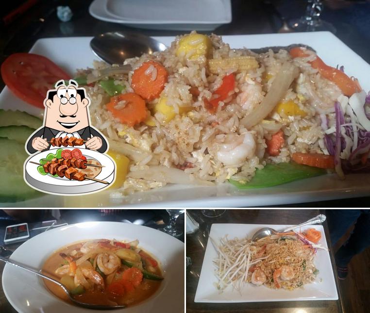 Food at Basil n' Spice Thai Cuisine