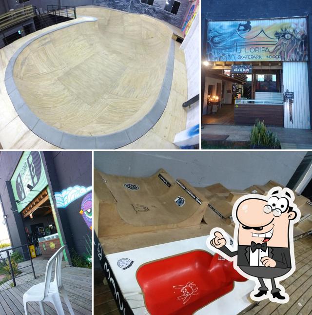 O interior do Floripa Skate Park