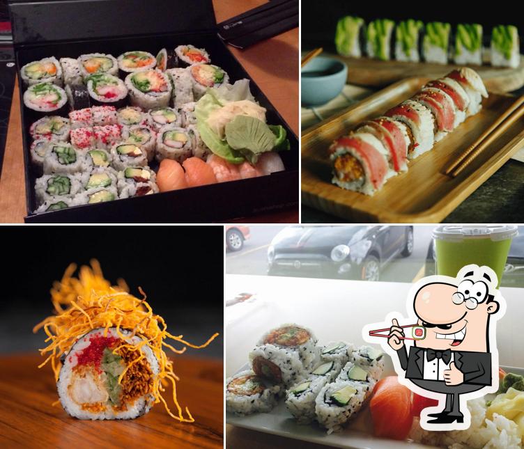 Les sushi sont disponibles à Sushi shop