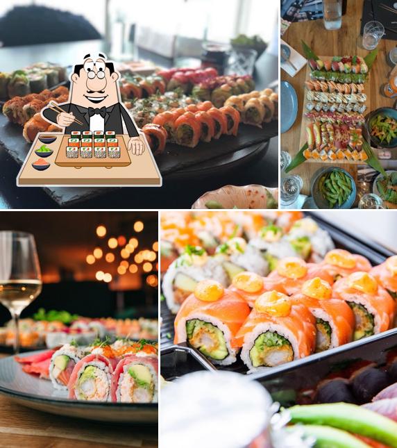 Les sushi sont disponibles à Sushi2500 Trekroner