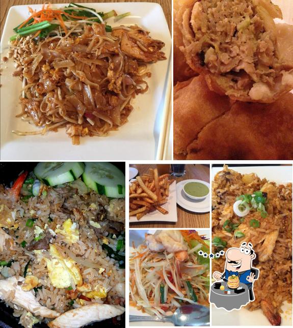 Meals at Yum Thai Bistro