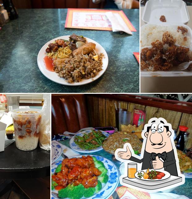 Еда в "Tsing Tao Chinese Restaurant"