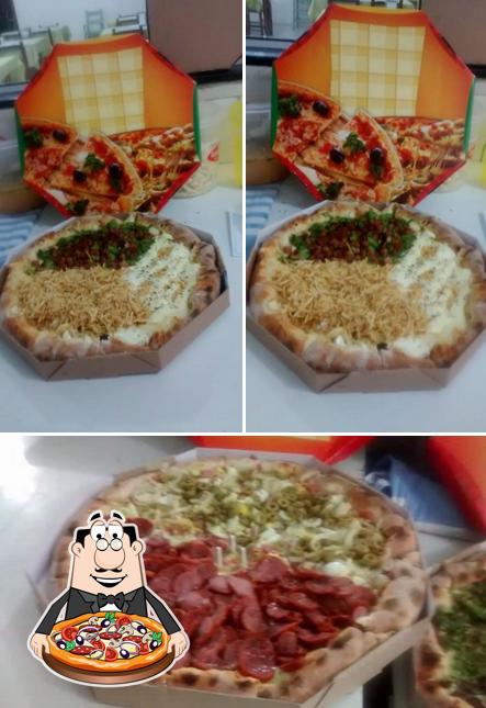 Peça pizza no Quioski Lanches e Pizzas