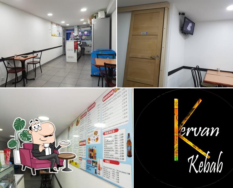 L'intérieur de Kervan Kebab