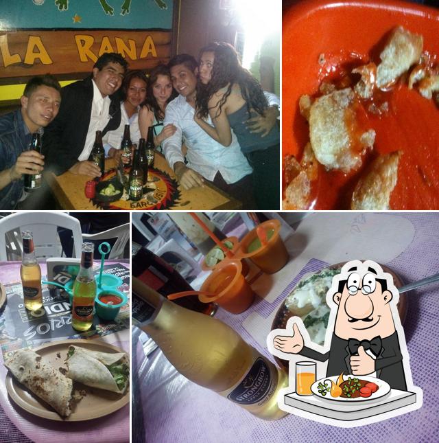 Еда в "Las Ranas"