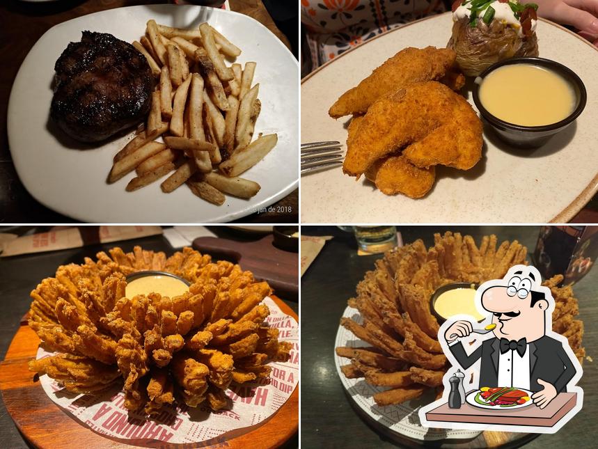 Comida em Outback Steakhouse