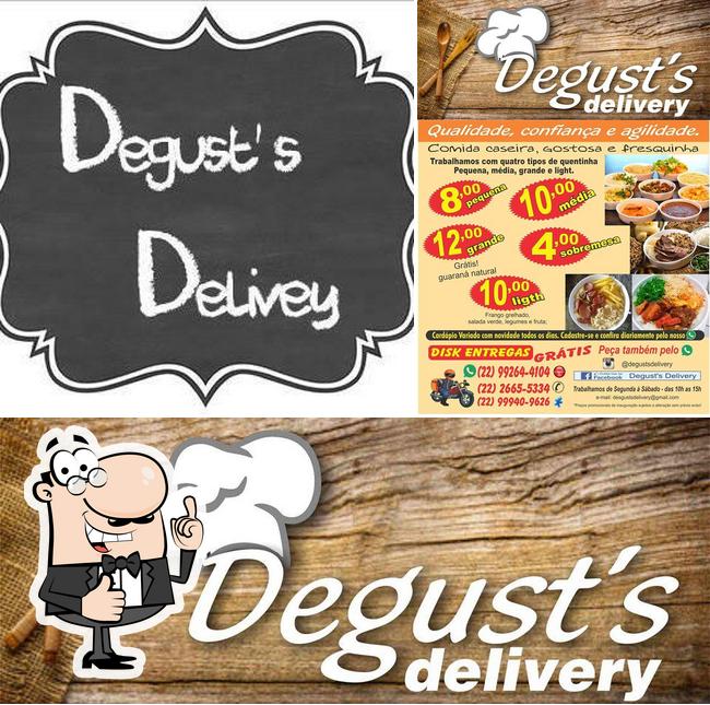 Look at this image of Degust's Delivery