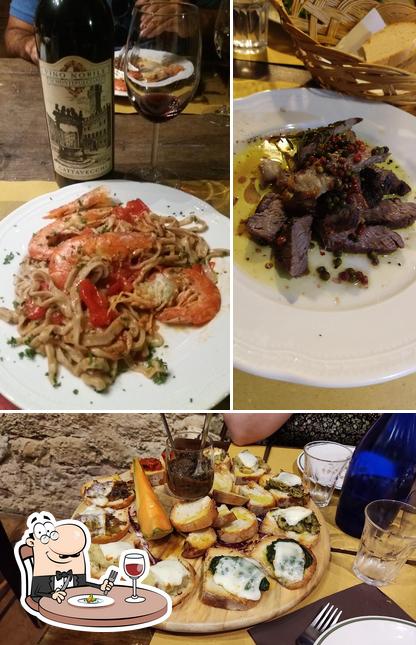 Еда в "Gattavecchi Winery"