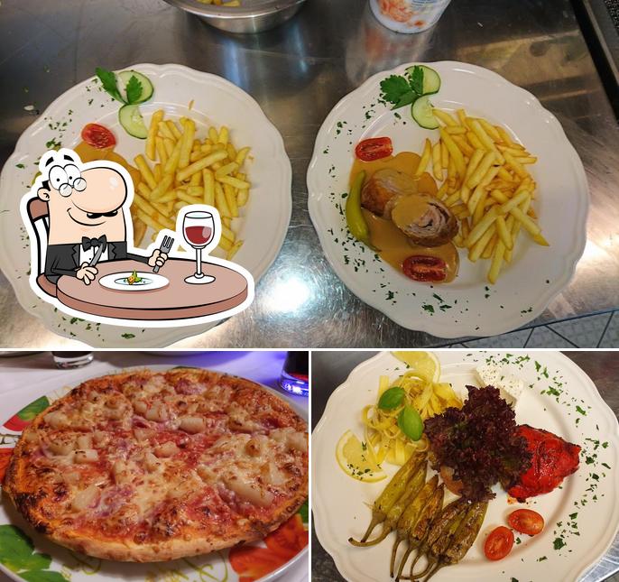 Platos en Restaurant Parma