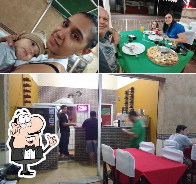 O interior do Pizzaria Nostra Casa