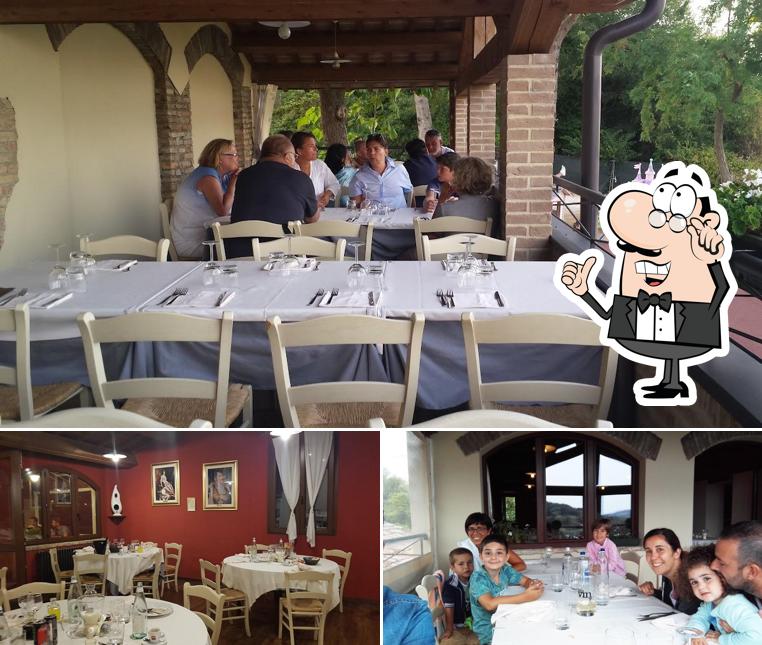 Gli interni di Ristorante La Casaccia