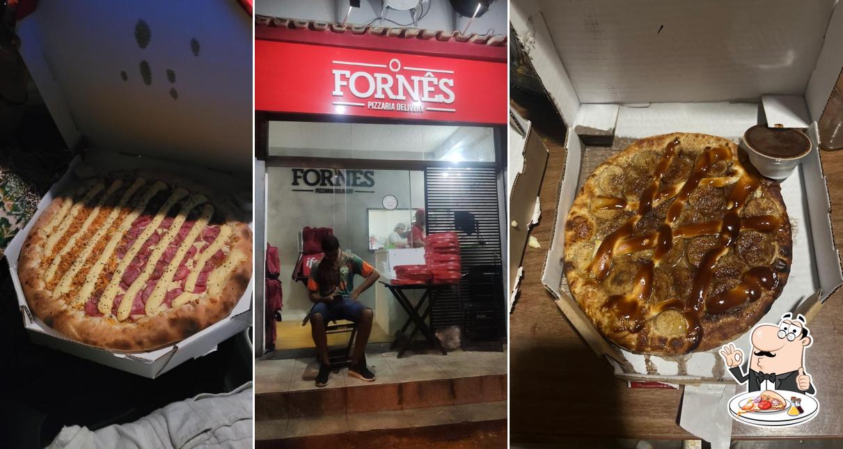 Experimente pizza no O Fornês Pizzaria Niterói