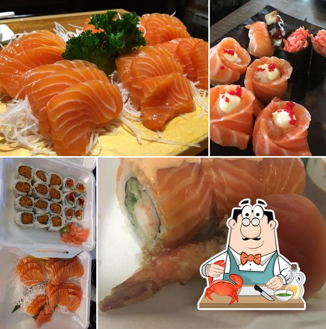 Get seafood at DOKKAEBI Japanese restaurant