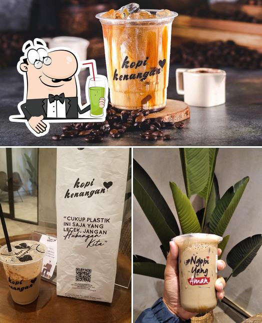 Enjoy a beverage at Kopi Kenangan - Ruko Soekarno Hatta