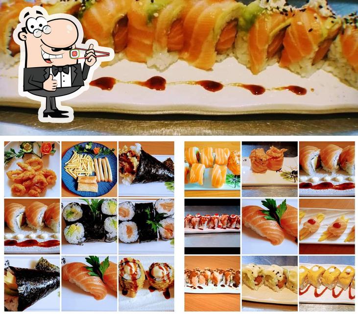 Prova le diverse opzioni di sushi