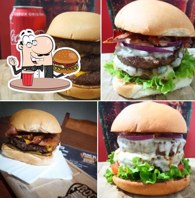 Os hambúrgueres do Rock Burger Delivery irão satisfazer uma variedade de gostos