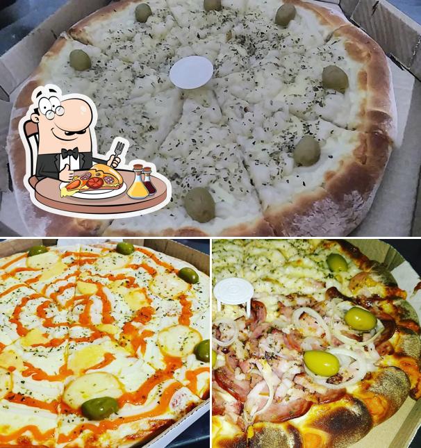 Experimente pizza no Siri Cascudo pizzaria e lanchonete